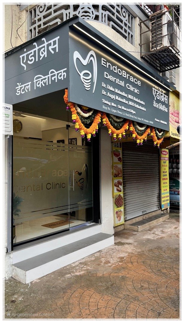 EndoBrace Dental Clinic Dadar West Facade