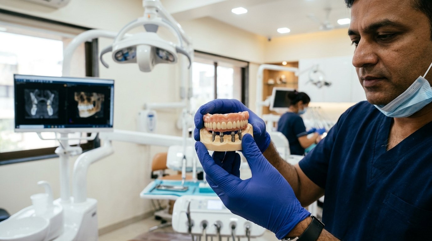 All-on-4 and All-on-6 Full Arch Fixed Implant Solutions