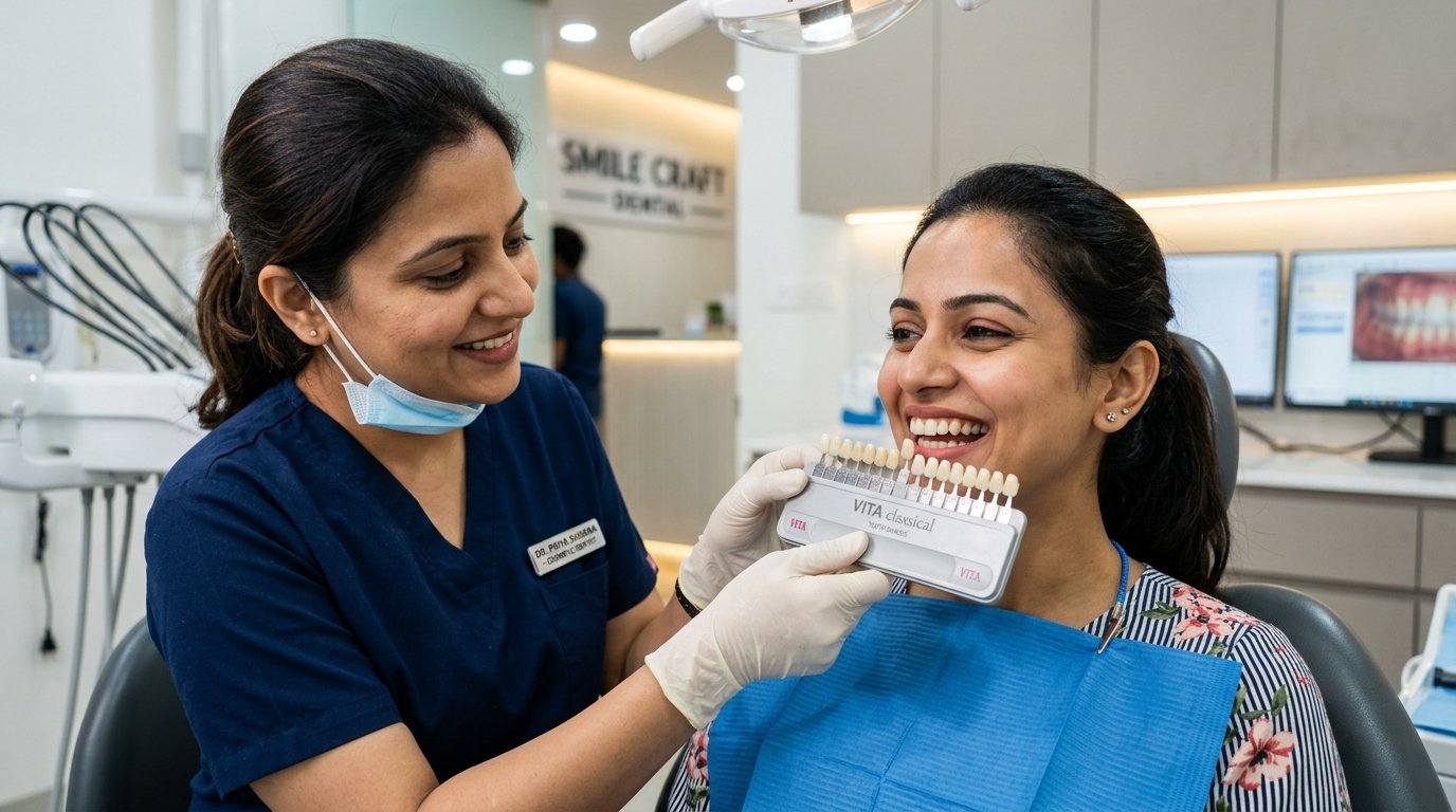 Tailored Smile Makeovers with Indian Patient